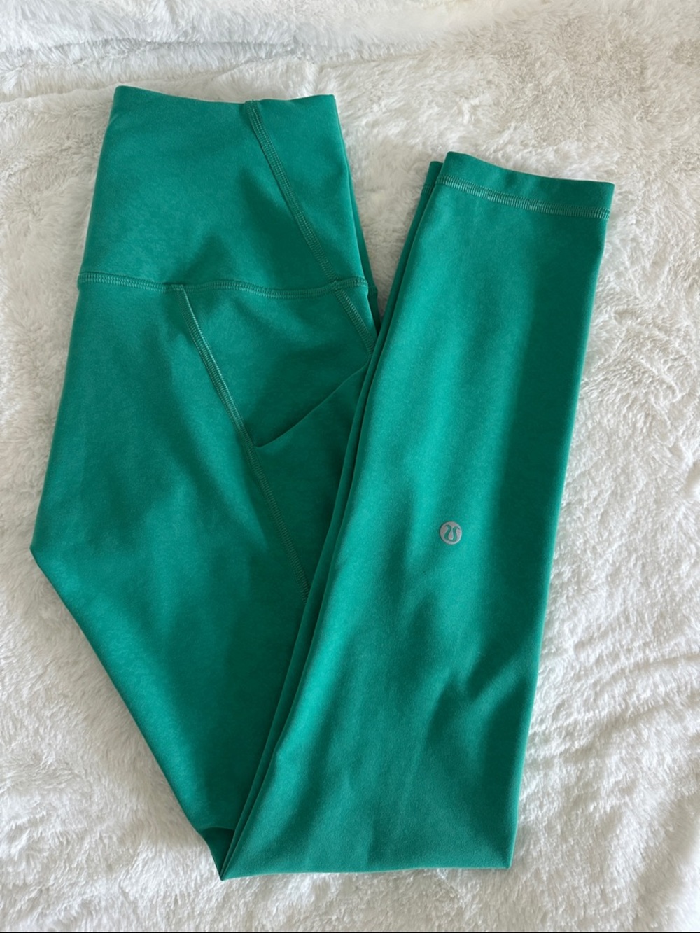 Lululemon Wunder Train High-Rise Tight With Pockets - Size 4 - In Tidal Teal